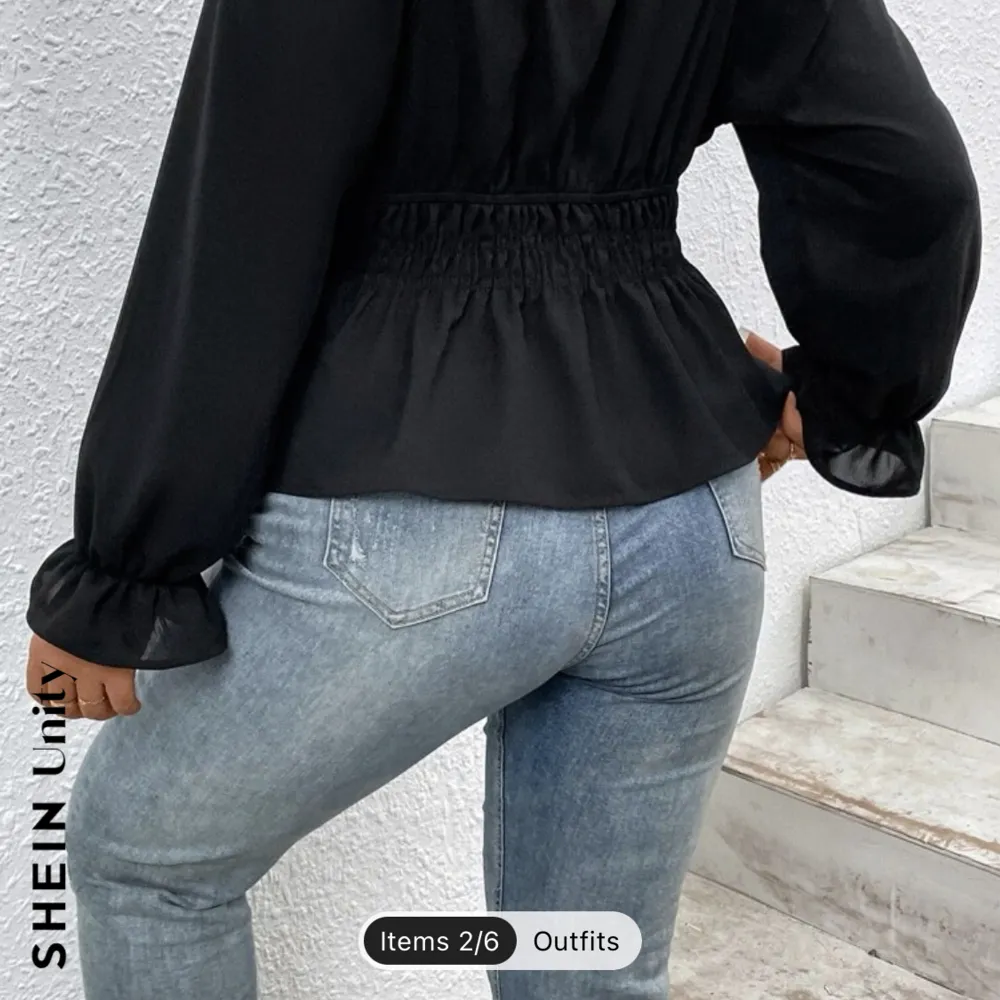 Alldeles ny tröja från Shein.  Storlek plus Size 0XL   . Blusar.