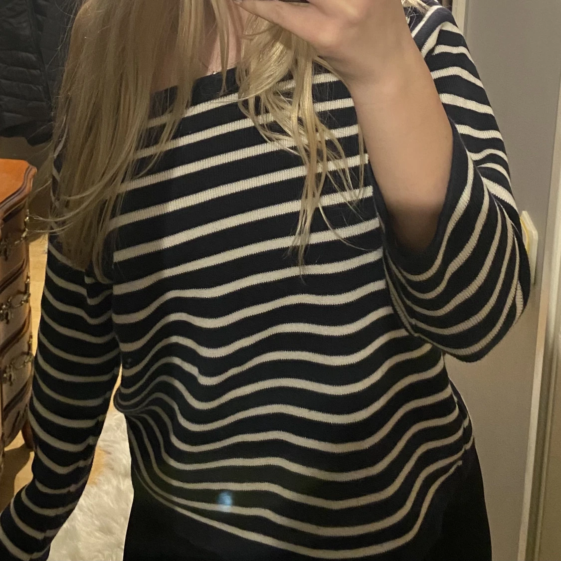 Trendig randig tröja  - 91