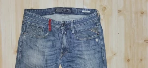Replay anbass 31/32 - Mellanblå Stretch jeans från replay, 31/32=M. Nypris ca 1200