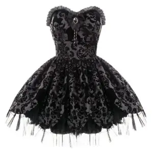 En supercool Limited edition hell bunny klänning! 🖤🐰Om någon är intresserad diskuterar jag gärna pris :) Den är en storlek större än vad jag brukar, så den sitter inte helt perfekt på mig. Har någon frågor är det bara att skriva! ^^