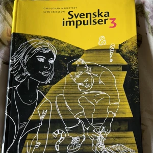 Svenska impulser 3 - Säljer denna bok då jag ej använder, pris kan diskuteras vid snabb affär! 