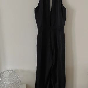 Svart Jumpsuit - Jättefin jumpsuit i satin!! 🖤 Den är från Gina Tricot i storlek 36. Passar perfekt inför höstens/ vinterns alla tillställningar☺️ 