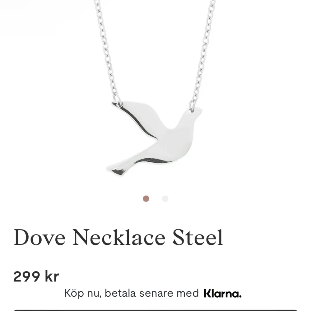 Säljer dehär superfina Edblad halsbandet med fågel ❤️‍🔥. Accessoarer.