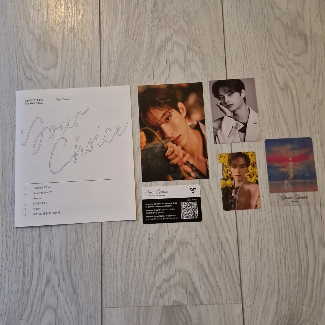 Seventeen Your choice album One side ver - 90