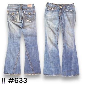 True religion 633 - True religion joey, 💜midja rakt över, 37cm💜innerben, 72cm💜ytterben, 97cm💜benöppning, 23cm💜modell 160💜 nergångna 