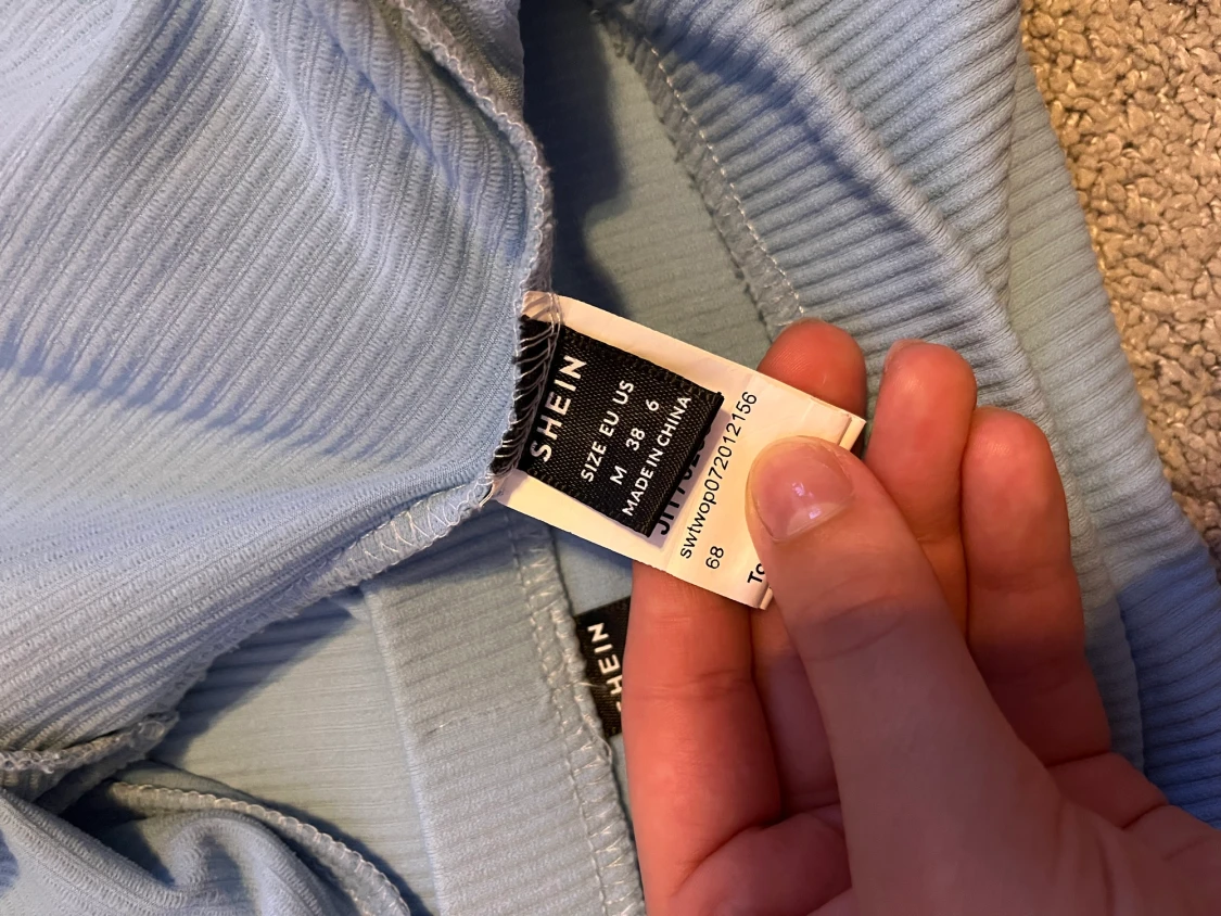 ljusblått sett - 90