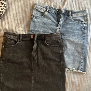 Jeanskjolar - Jeanskjolar i storlek S och M. 50kr/st båda för 80kr🤍