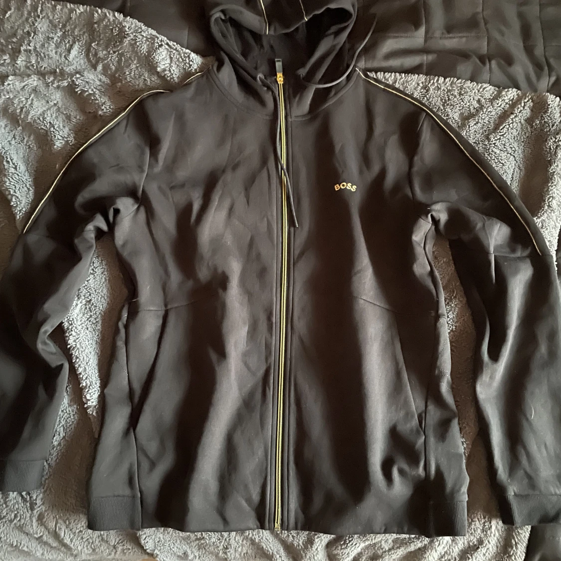 Hugo boss zip hoddie 