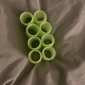 Papiljotter  - Gröna  Använda en gång förut 