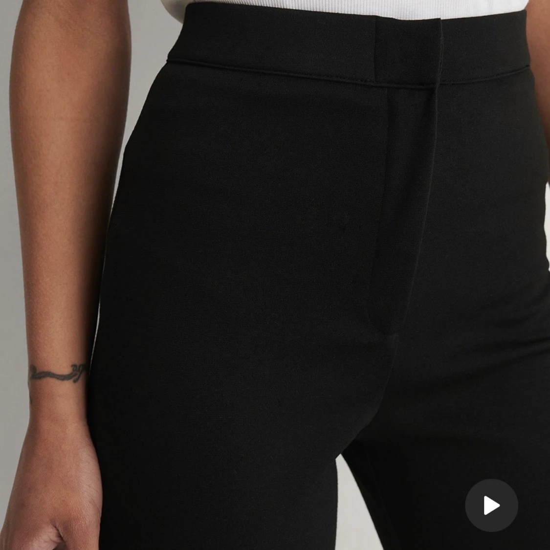 Kostymbyxor med slits - 91