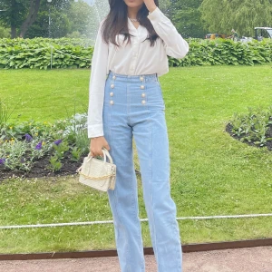Zara jeans  - Säljer nu mina fina fina zara jeans som inte kommer till användning längre! De är i skick som nya! 