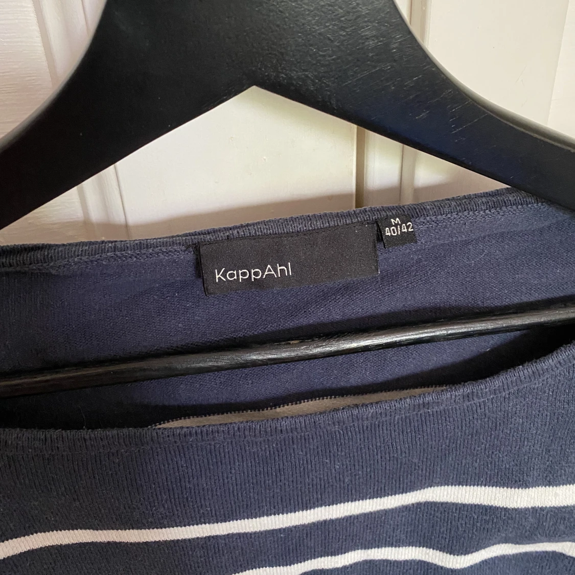 Randig croppad tröja - 91