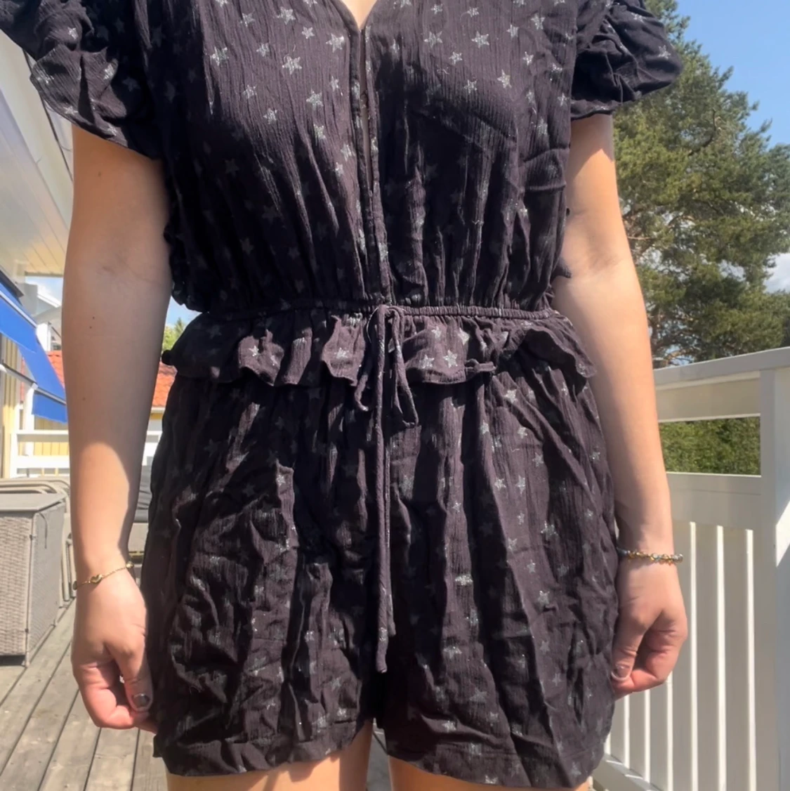 Jumpsuit med stjärnor - 90