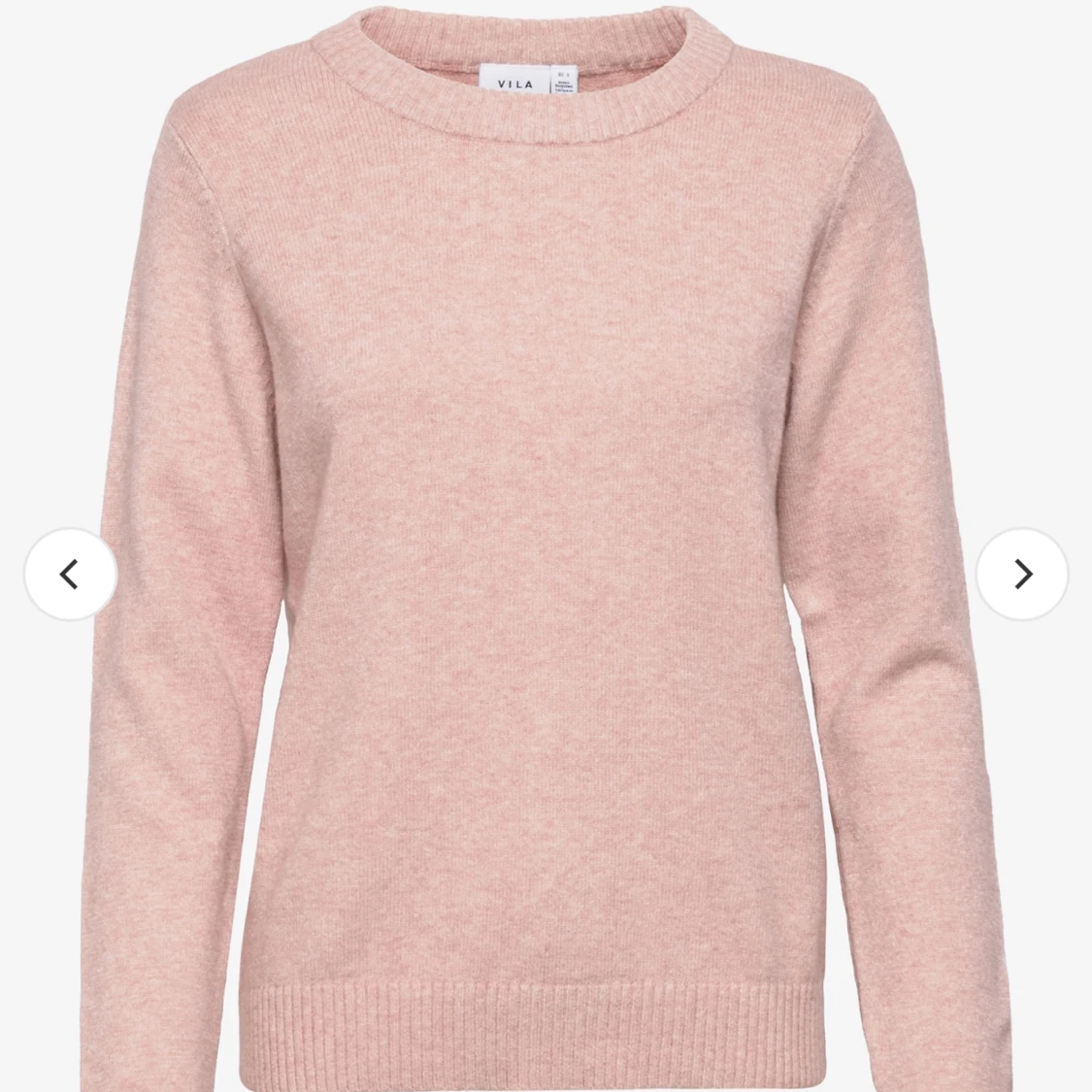 Ljusrosa stickad tröja, Vila