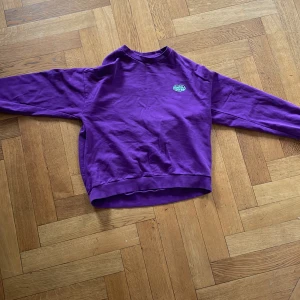 Junkyard tröja - Lila tröja från Junkyard, står Multiverse i grönt på bröstet, bara användt ca 3 gånger
