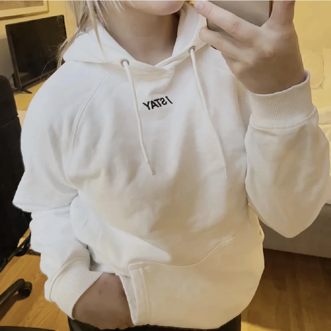 Vit hoodie