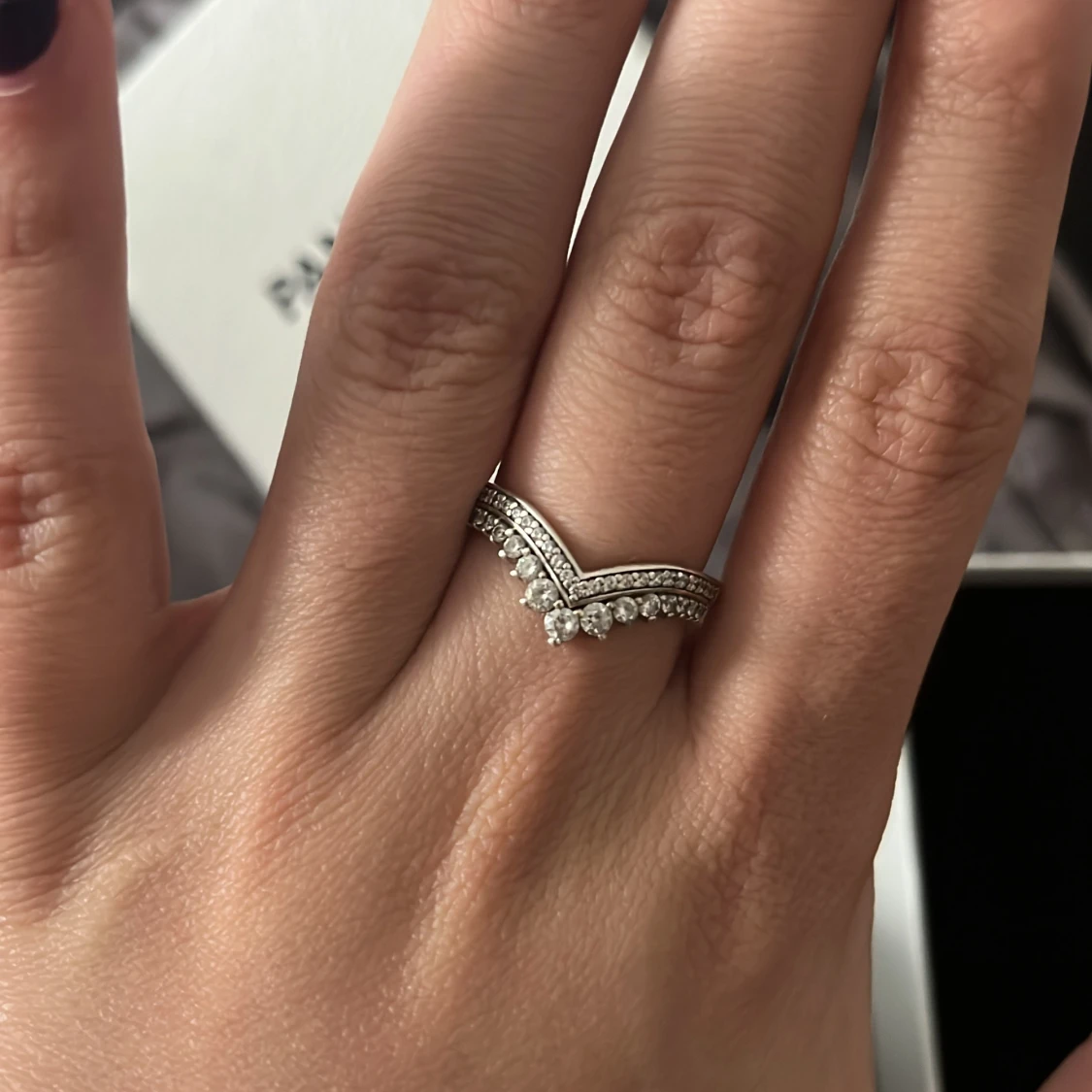 Pandora ring i silver  - 90