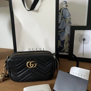 Intressekoll äkta gucciväska  - Gucci marmont inköpt på butiken i stockholm