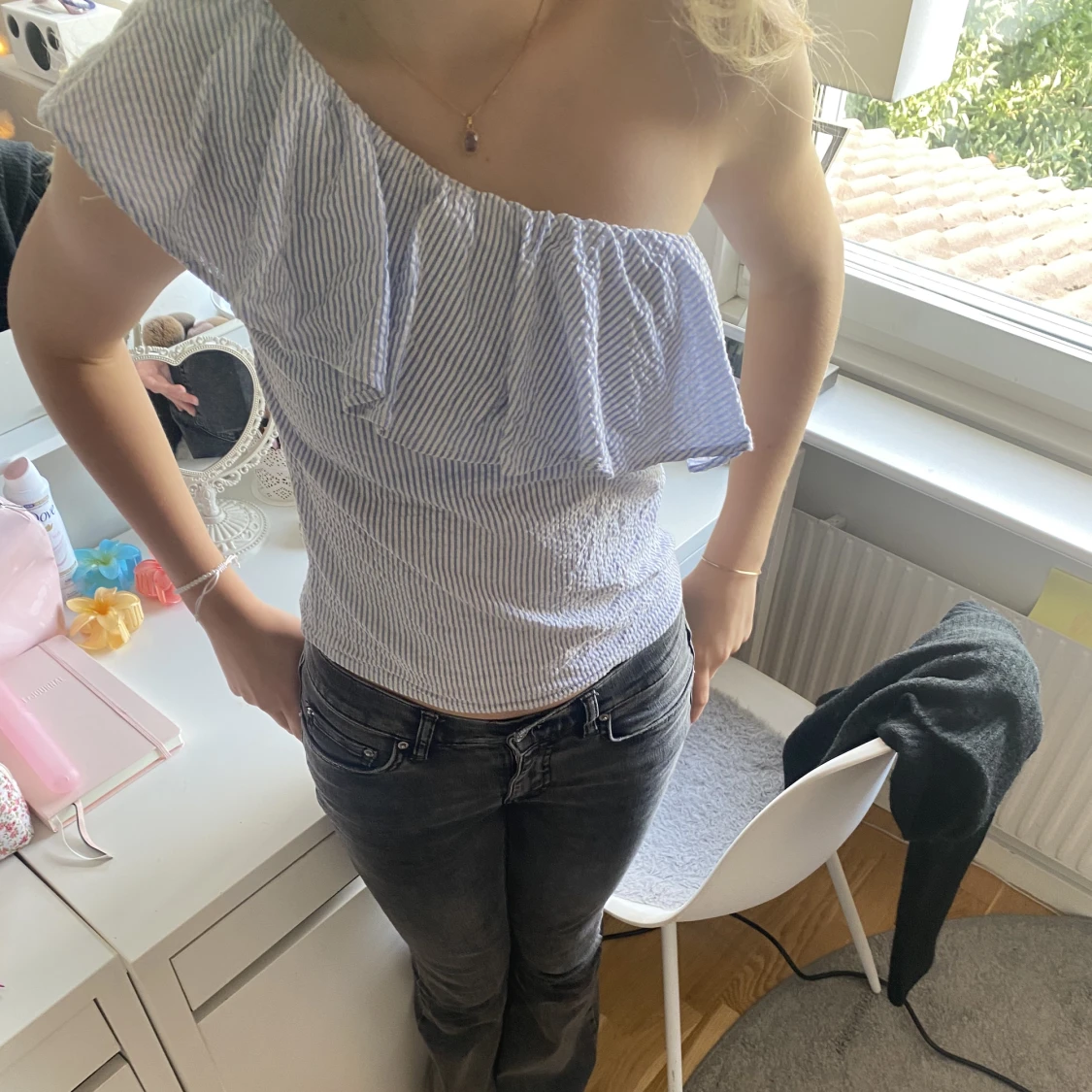 One sholder topp - 90