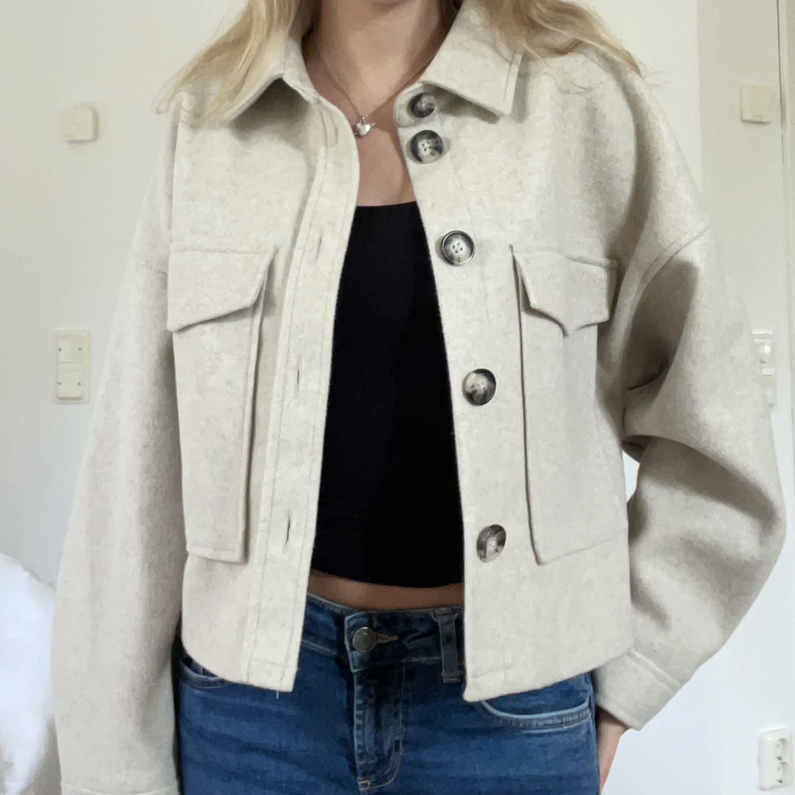 Stradivarius kort kappa