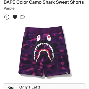 Bape purple shorts  - Köpta på Stock x