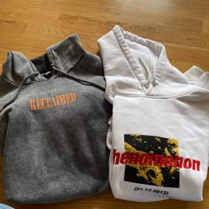Snygga hoodies med tryck. säljer båda för 100kr:)