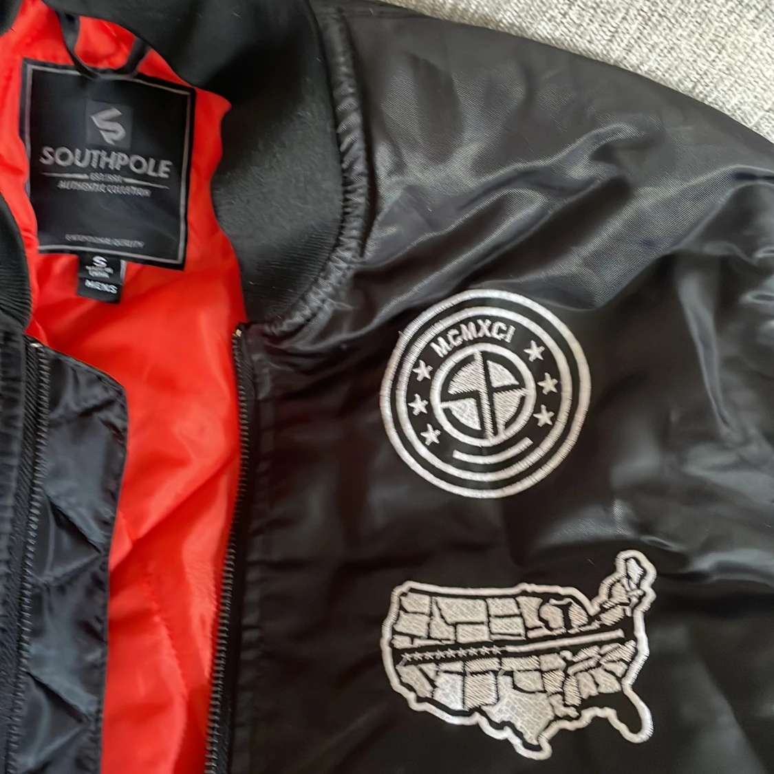 Duffle Jacka Svart  - 91