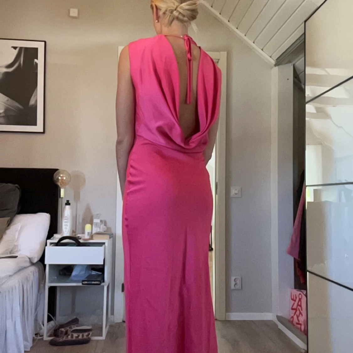 Rosa balklänning - 90
