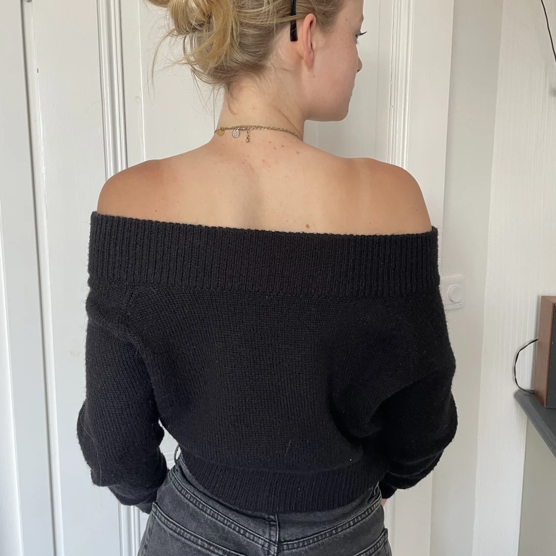 off shoulder sweater