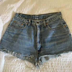 Svinsnygga Levi’s shorts - Köpta här på Plick men säljer pga att dom inte riktigt passade mig! (Det står att storleken är W32L32, men mindre i storleken så kan tänka mig att dom passar XS,S och M)
