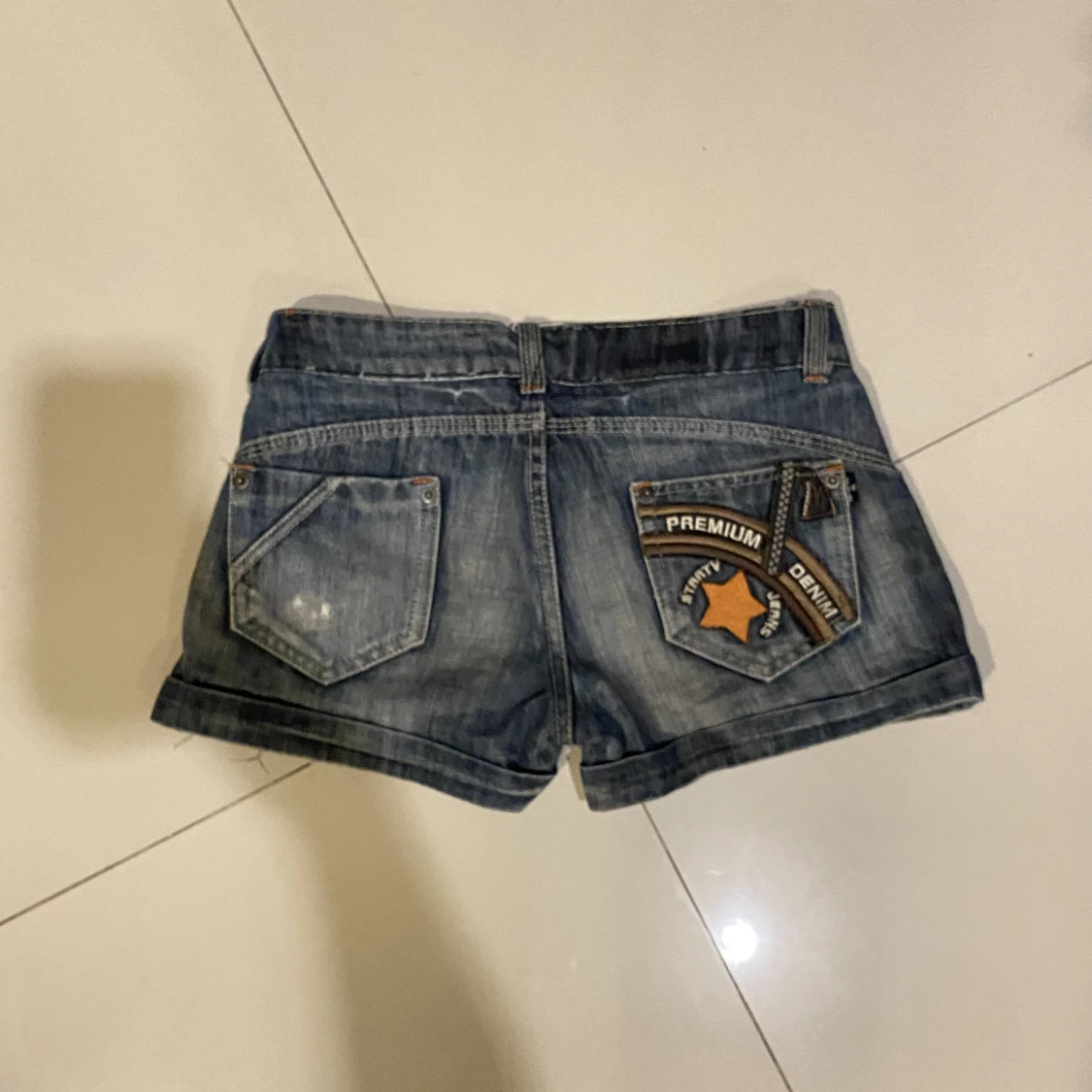 low waist jeansshorts - 90