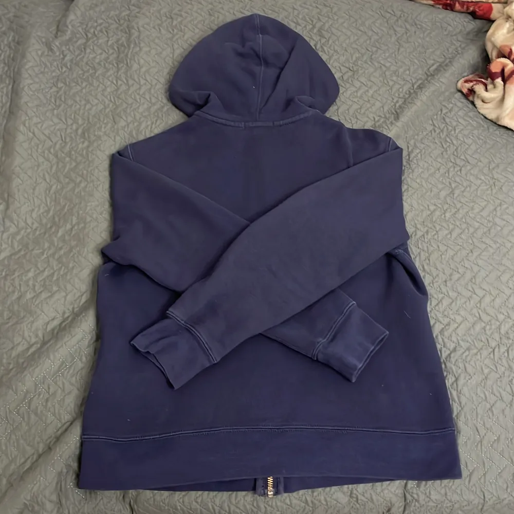 Ralph Lauren zip hoodie mörkblå, storlek 160cm/14-16y. Tröjor & Koftor.