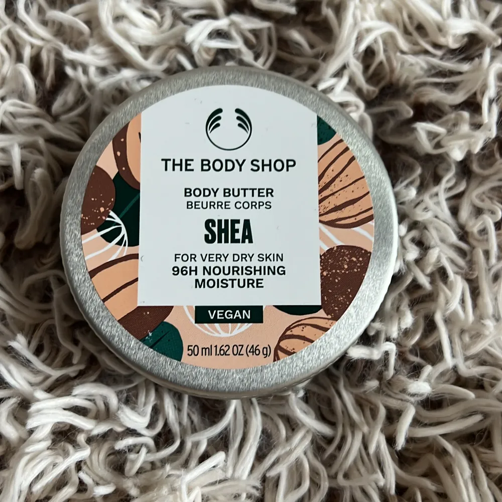 Shea, for very dry skin, vegan. Övrigt.