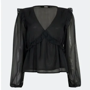 Blus från BikBok - Svart blus från BikBok🩷 Nyskick🩷 Säljer för 200kr + frakt💕