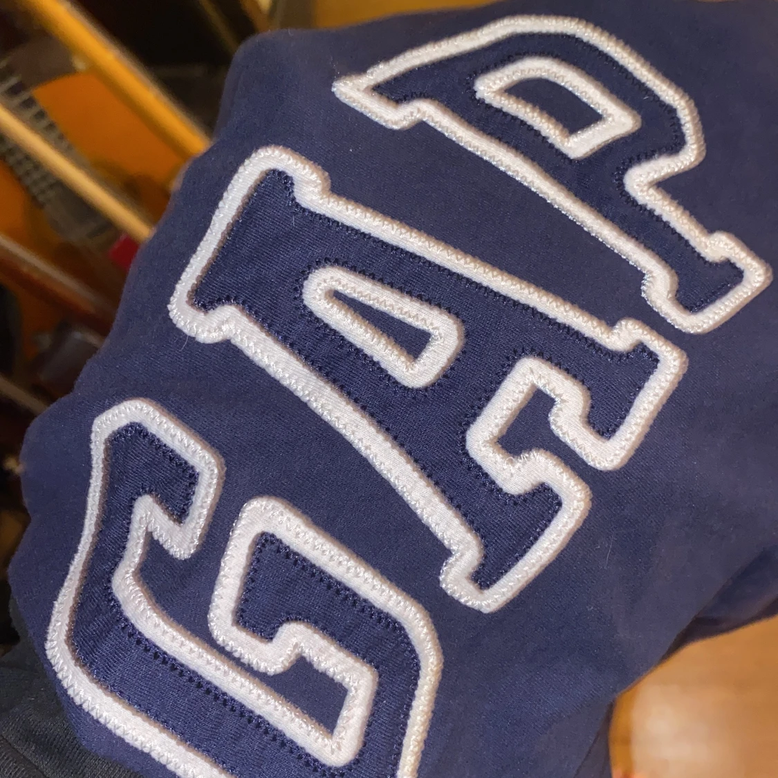 mörkblå GAP hoodie - 91