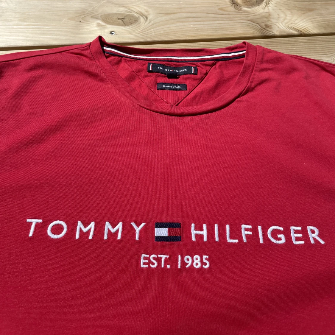 Tommy Hilfiger T-shirt (Röd) - 90