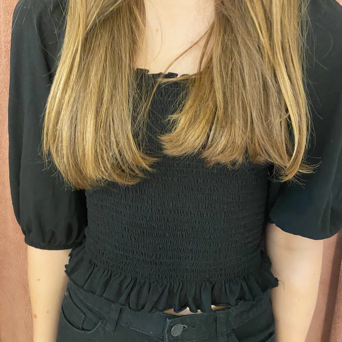 Tröja me puffarm - 90