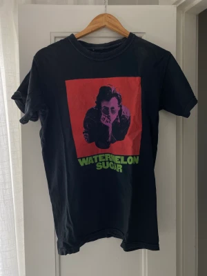 Harry Styles T-shirt  - Säljer denna fina T-shirt! Den är i använt skick! Super fin och rolig, nyköpt för 500kr säljer för 200kr!🤩(pris kan diskuteras)