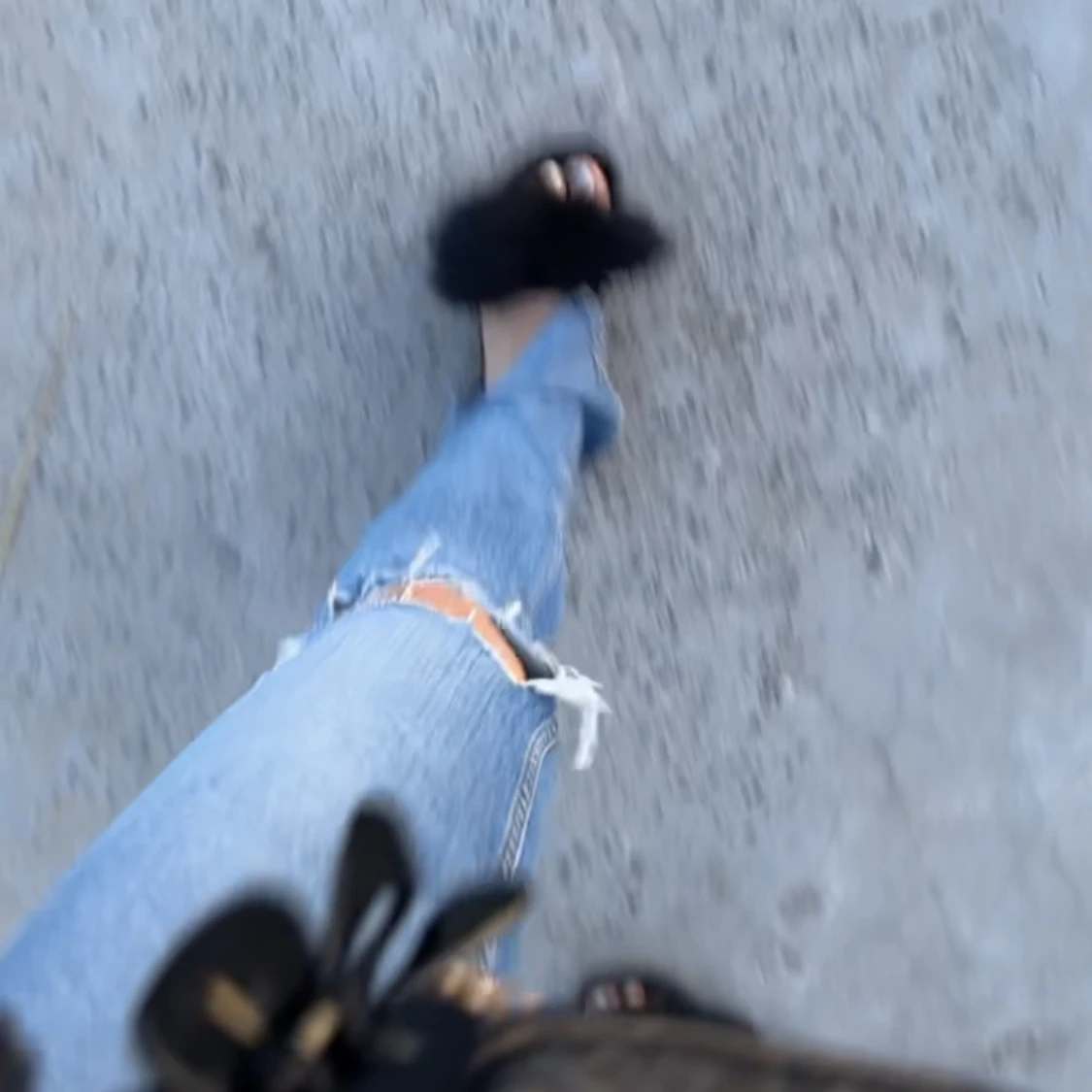 Jeans med slits från Zara