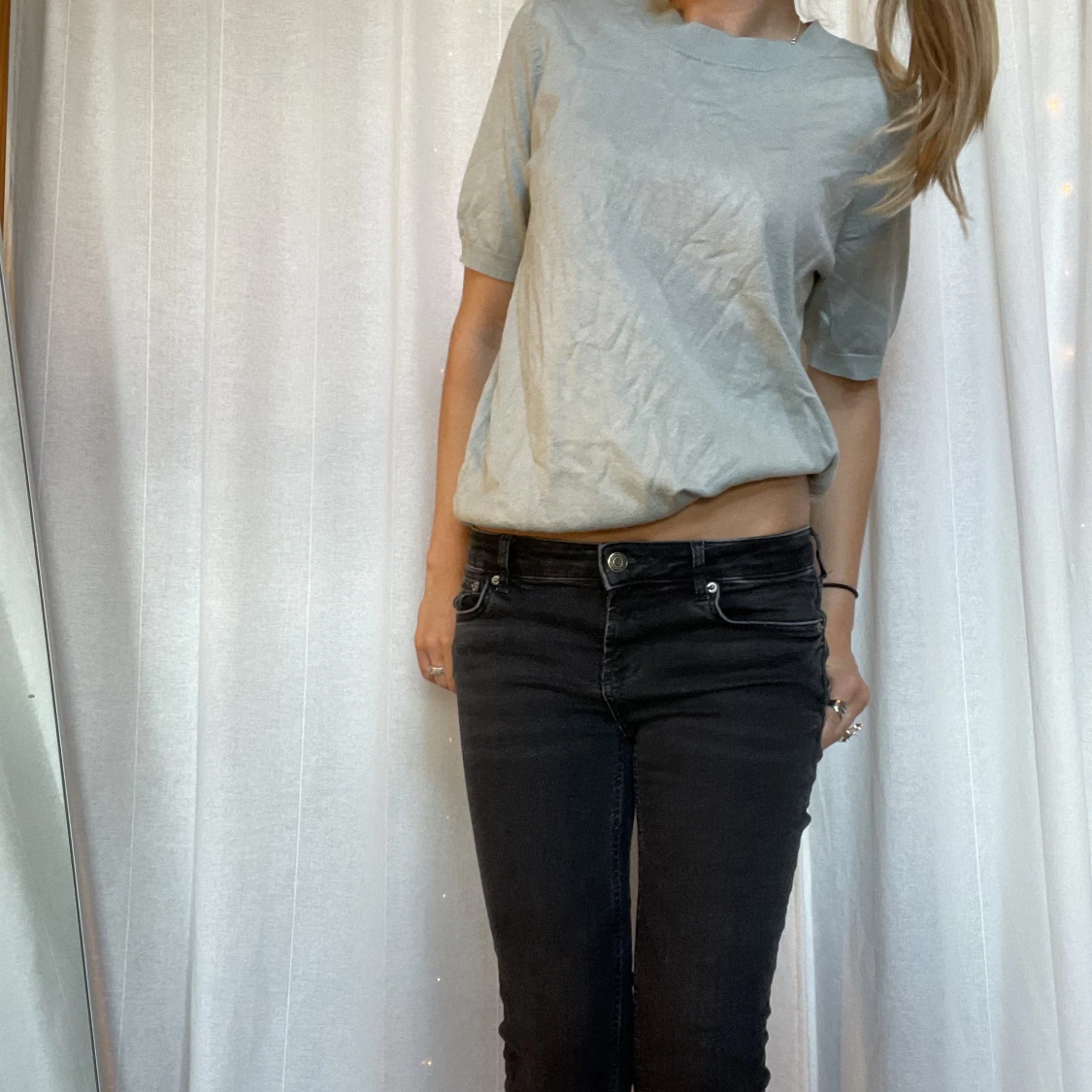 Tre kvarts ärmad tröja