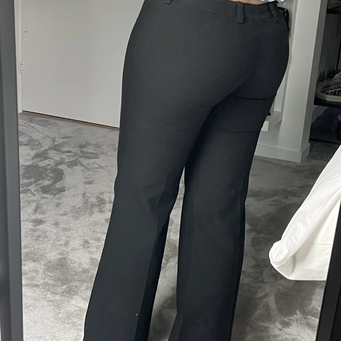 Lågmidjade kostymbyxor  - 90