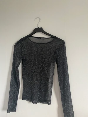 Mesh topp - En glittrig genomskinlig Mesh topp från Zara i stl S. Mycket bra skick! 