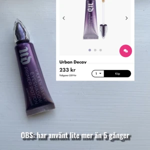 Urban decay eyeshadow primer potion anti-aging - Få en nyapplicerad ögonlook som sitter hela dagen med Urban Decay Eyeshadow Anti-Ageing Primer Potion. En anti-ageing formula som enkelt glider över ögonlocken och lägger sig inte i veck – för en vibrerande färg som sitter hela dagen. Nypris 250 kr ❤️