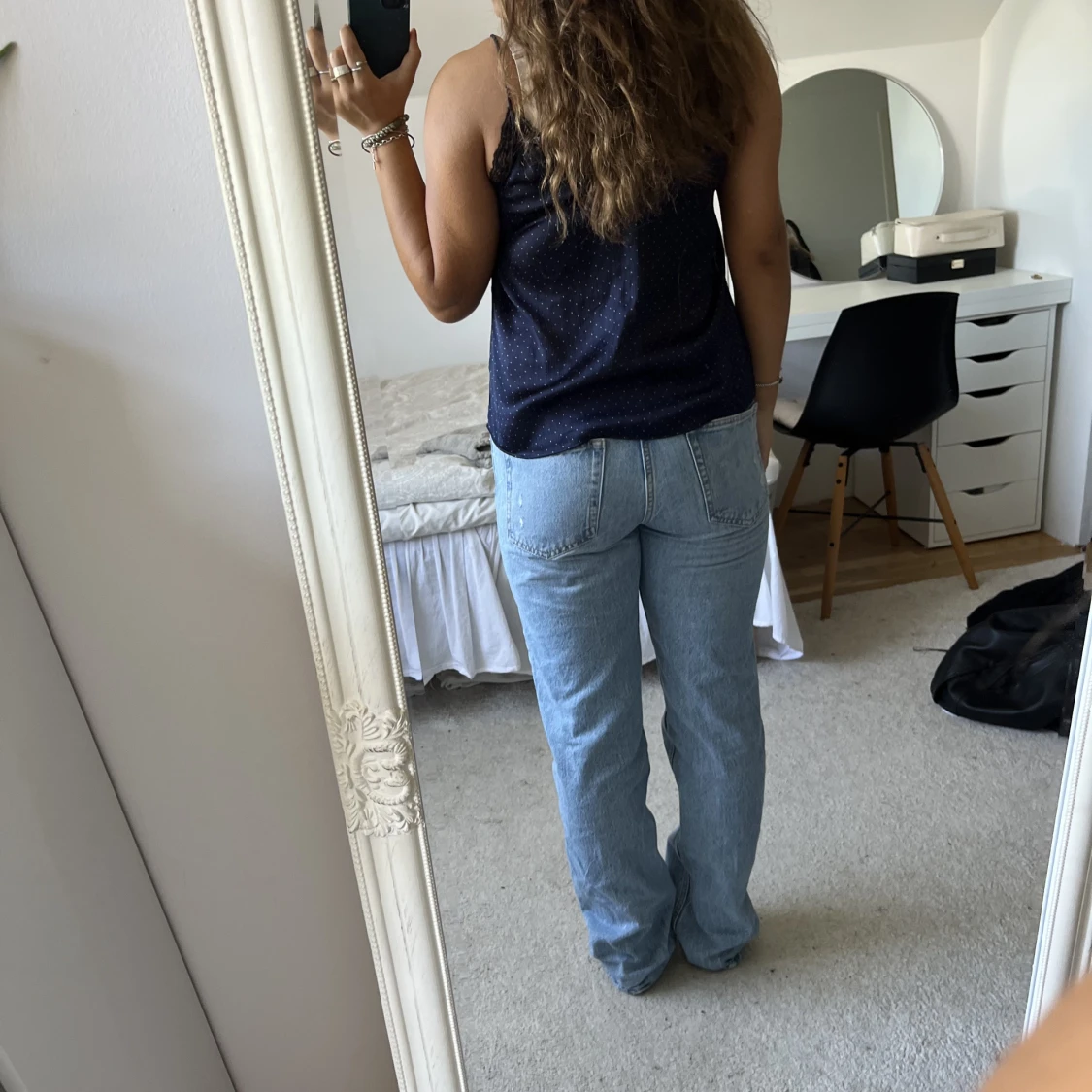 Linne med spets - 90