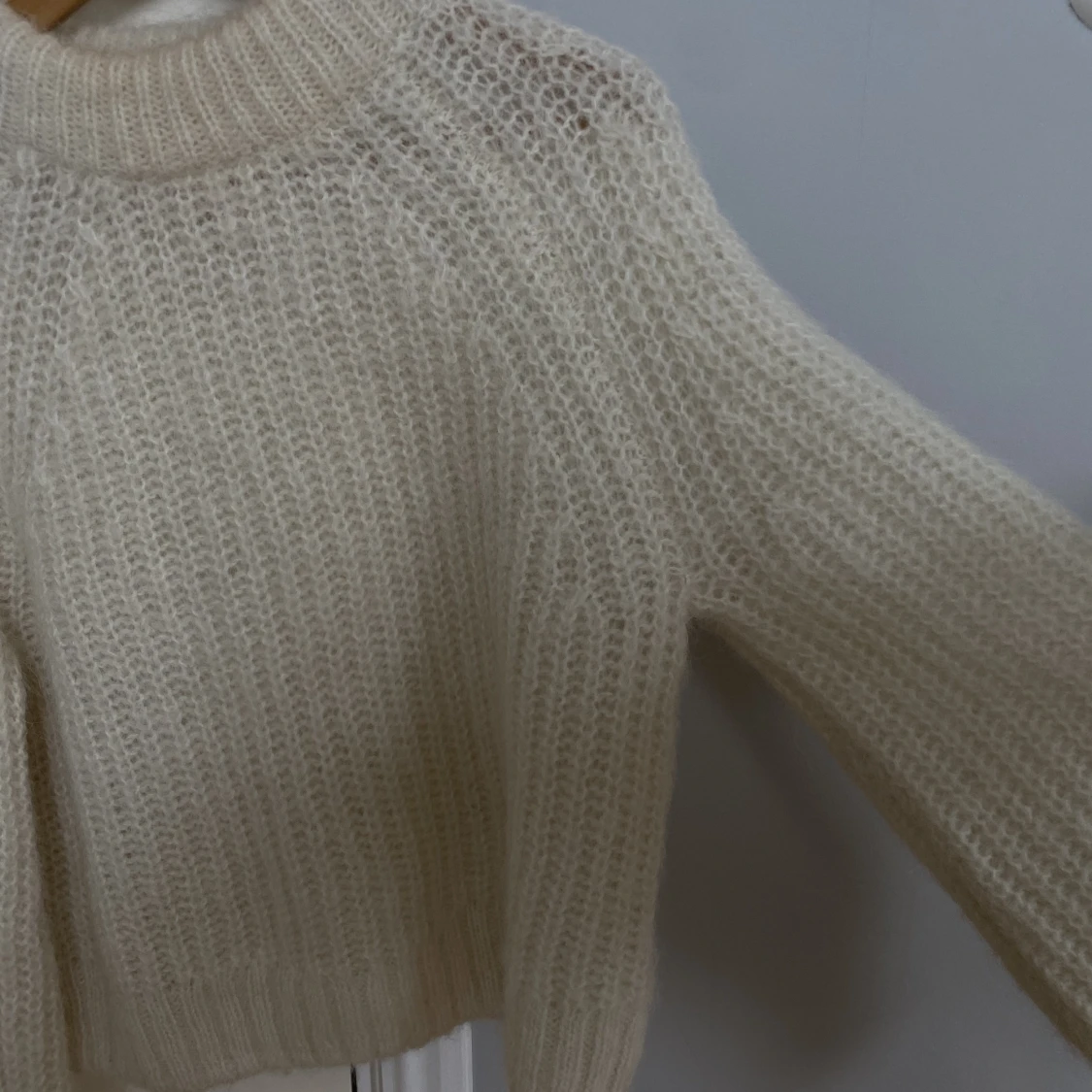 Ull och alpacka mix tröja från hm