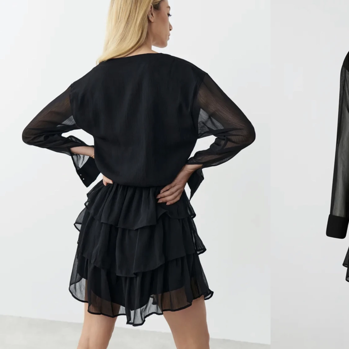 Svart klänning - 91