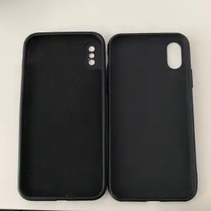 Jag säljer helt oanvända iPhone X skal då jag aldrig hann använda de för jag köpte en annan modell (min iPhone X gick sönder). Jag säljer båda två för 50kr. Det ena skalet som inte har en tupp på har tyg inuti vilket skyddar extra. Priset kan diskuteras. 