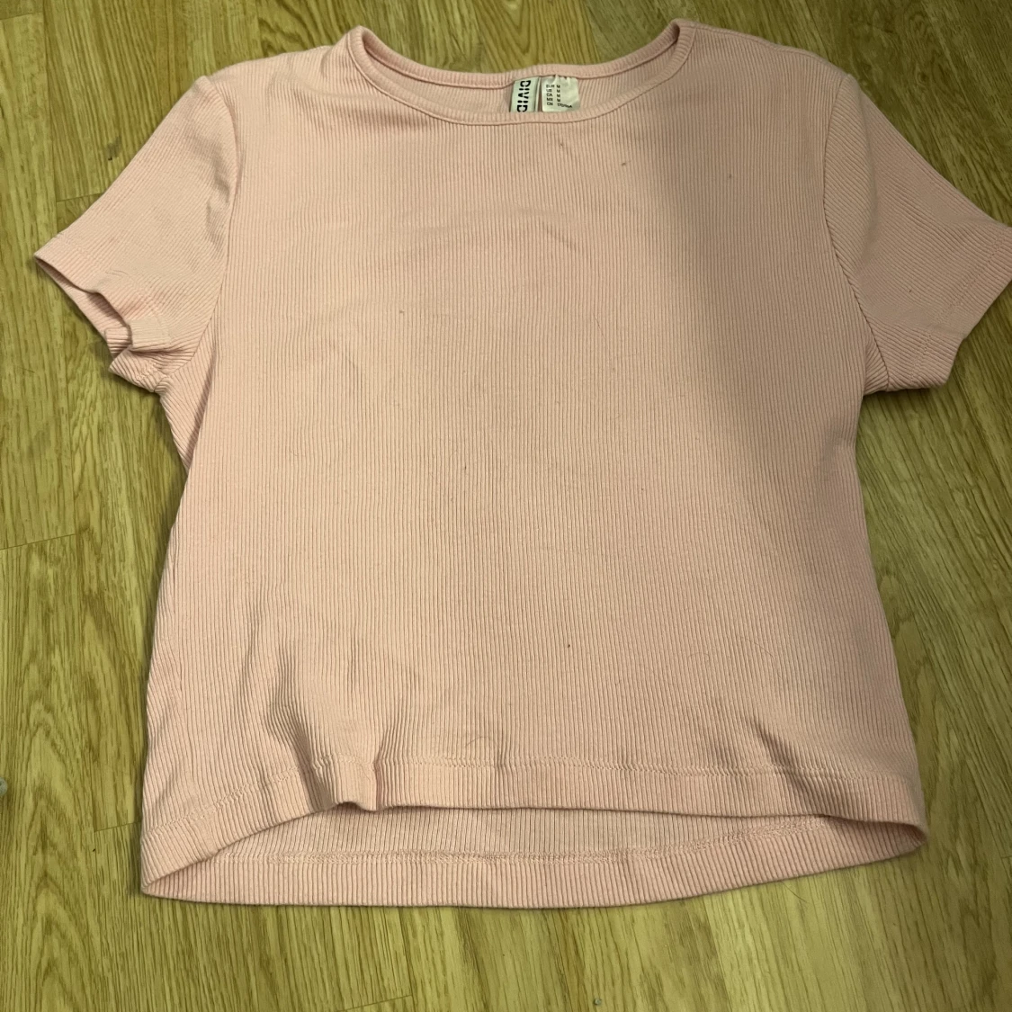 Rosa lite kortare t-shirt - 90