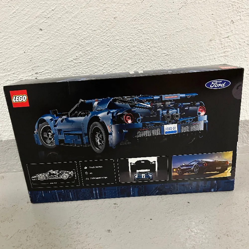 Säljer en oöppnad kartong Technic Lego artikel nummer: 42154 Ford GT. Nyskick!!   Ordinarie pris: 1580kr Nu: 1000kr . Övrigt.