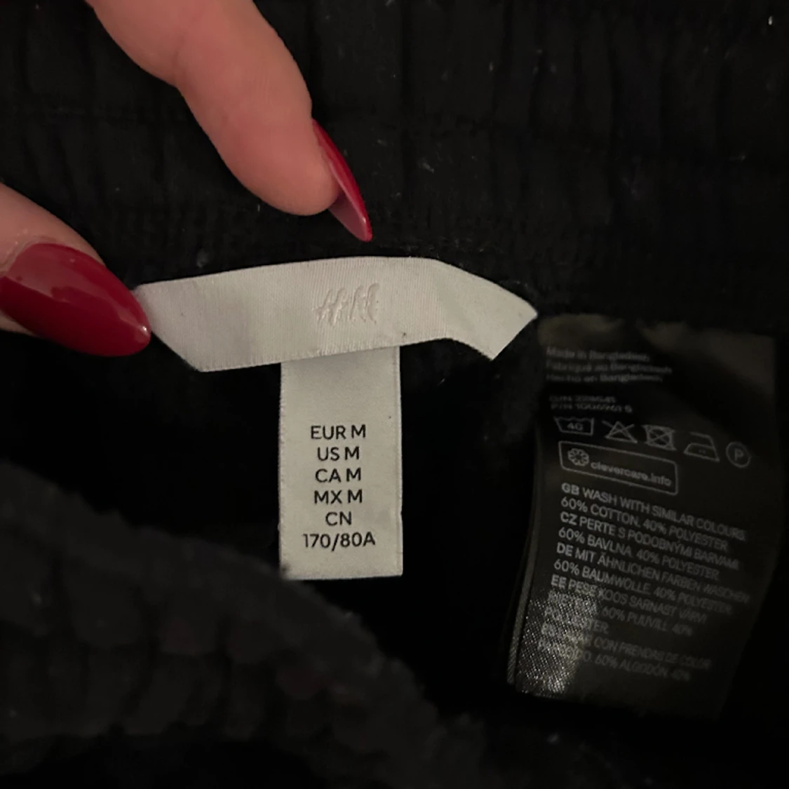 Svarta mjukisbyxor - 91